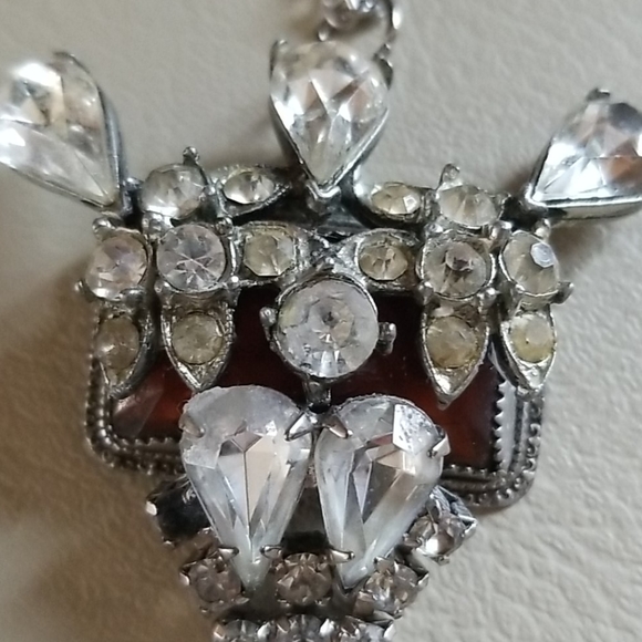 Repurposed Vintage Jewelry Assemblage Necklace - Picture 15 of 16